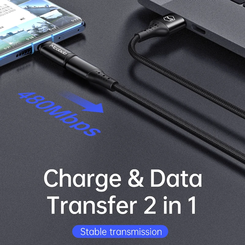 Mcdodo OTG USB Type C to lightning Adapter Charger Data Cable Micro Converter For iPhone 14 13 12 11 Pro Max XR 3A Fast Charging