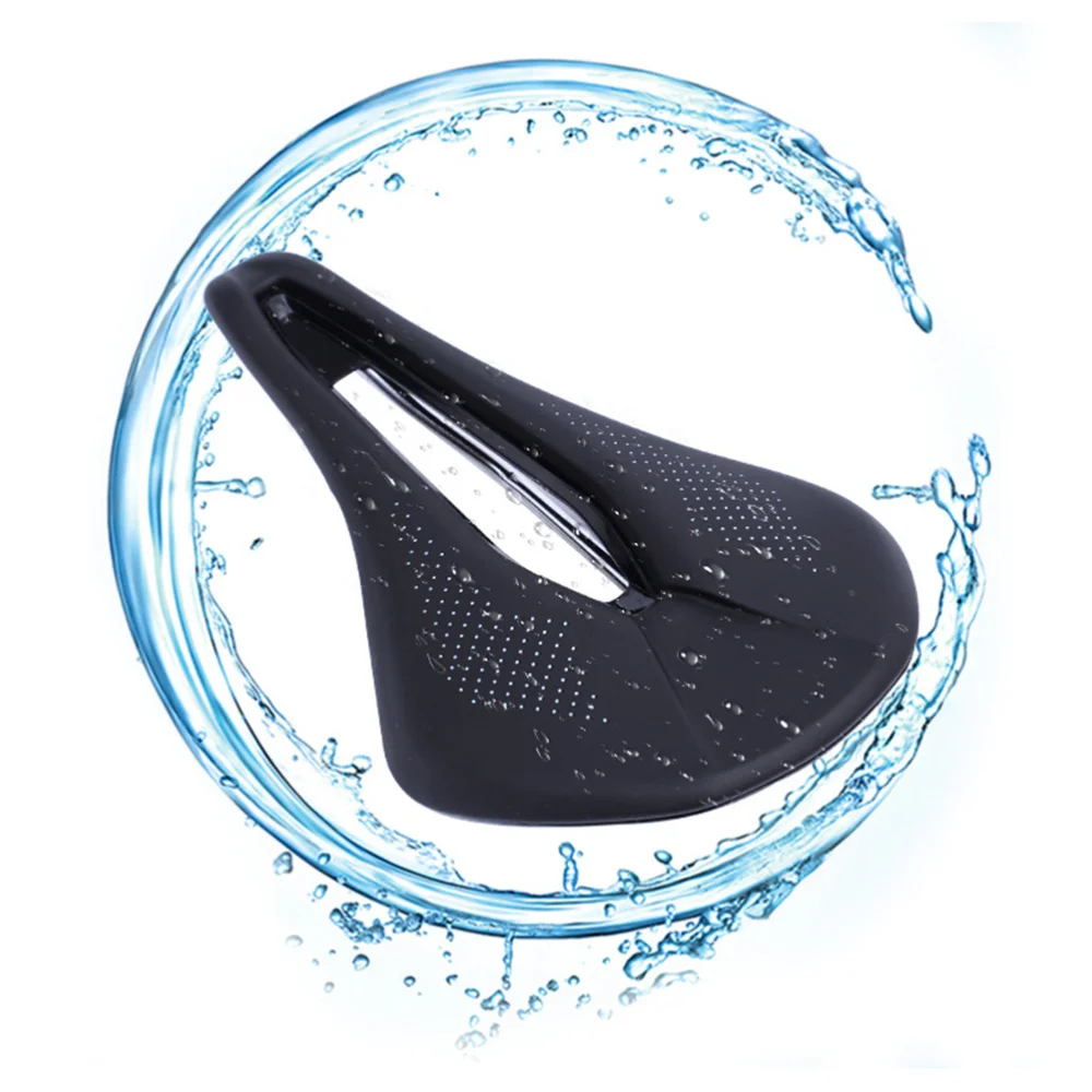 

1pc Bike Saddle Hollow Saddle Mountain Bike Saddle Hollow Breathable Seat Cushion Saddle for Bike (Black)