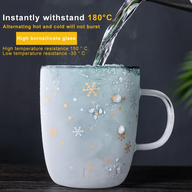 Хит продаж чашка для рождественской елки стакан со звездами двухслойные