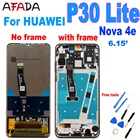 Оригинальный ЖК-дисплей для HUAWEI P30 Lite ЖК-дисплей сенсорный экран дигитайзер сборка 6,15 дюймов для HUAWEI Nova 4e MAR-LX1 LX2 AL01 LCD