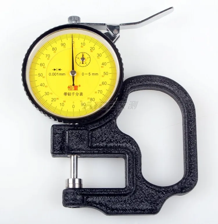 

Толщиномер [постоянное Количество], толщиномер, толщиномер 0-5 мм, точная 0,001 пленочная бумажная лента