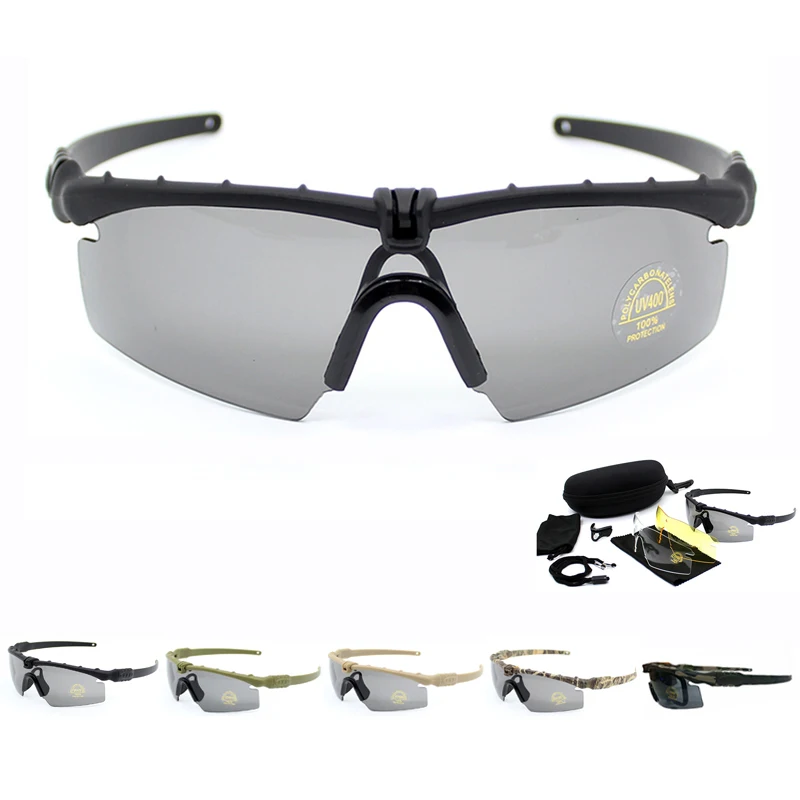 

Tactical Polarized Glasses Military Paintball Shooting Airsoft Goggles Army Sunglasses Men Outdoor Sport Hunting Hiking Eyewear