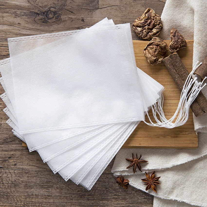 10 шт./лот мешки для фильтров из нетканого материала со шнурком пустые