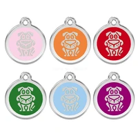 wholesale 100pcs dog tag jewelry pet id tag for cats dogs personalized dog tags for dogs engraved name number