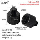 Винт для фотосъемки от 58 дюйма до 38 дюйма переходник из алюминиевого сплава для шаровой головки монопода штатива