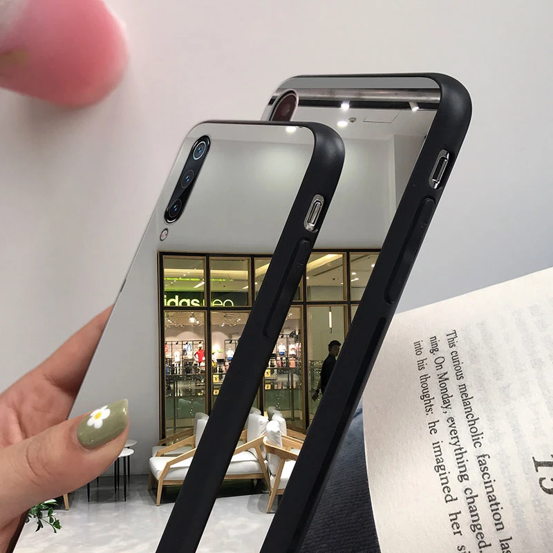 Роскошный зеркальный силиконовый чехол для Xiaomi Mi 9T 8 A1 A2 Lite F1 мягкий Redmi K20 6A 7A Note 4X 5A