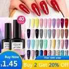 ROSALIND Блестящий Гель-лак для ногтей, гель-лаки для маникюра и ногтевого дизайна, Полупостоянный Гель-лак для ногтей, необходимое Базовое покрытие