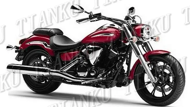 Chrome Backrest Sissy Bar Luggage Rack For Yamaha XVS1300A Midnight Star XVS1300CA Stryker | Автомобили и мотоциклы
