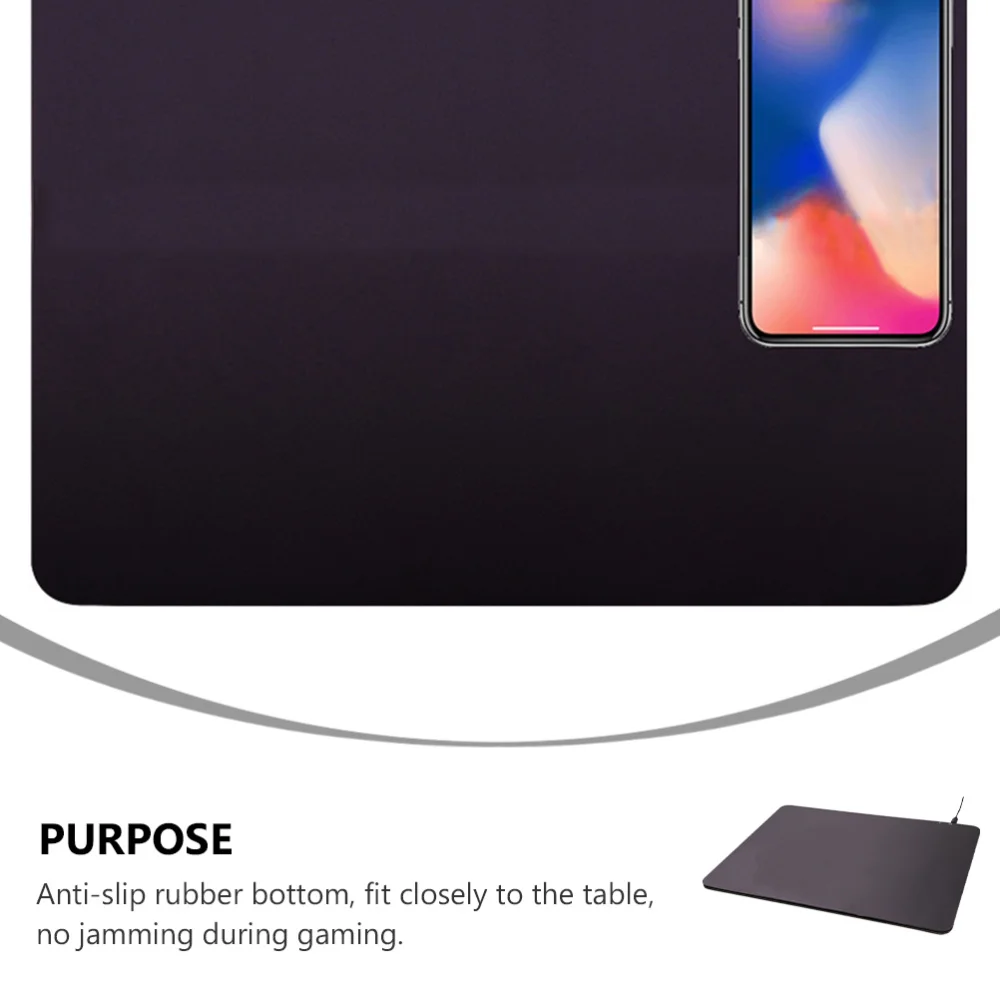

10W Wireless Charging Pad Anti-slip Mat for Household Office