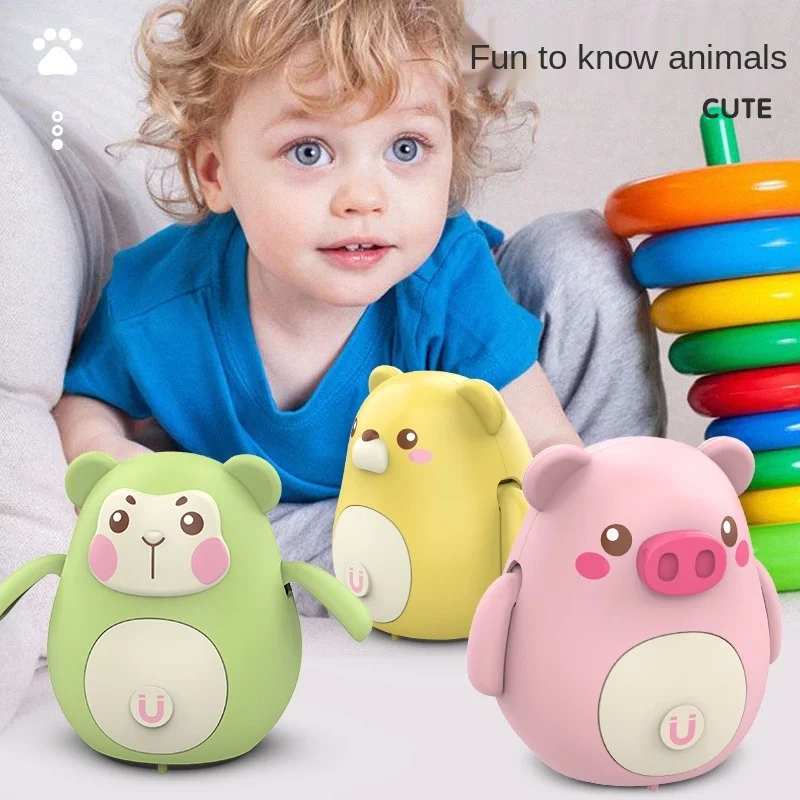 

Magnetic Electric Swinging Pet Doll Children Crawling Educational Toy Cute Rocking Animal Baby Kids Walking Toys Gift -40