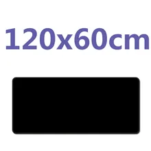 FFFAS 120x60cm XXXL Large All Black Mouse Pad Mat Gaming Mousepad for Compute Laptop Desk Table Keyboard XL XXL