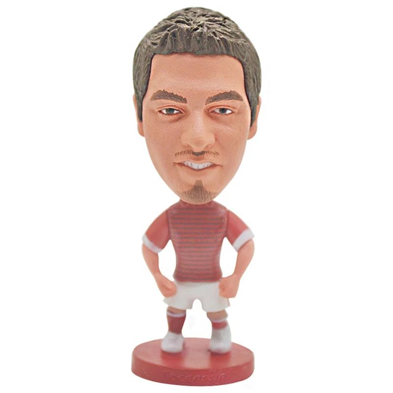 

Soccerwe 6.5cm Height Dolls 2020 Soccer Club Player Action Figure PVC Highlight Football Star Toys Fans Souvenir