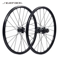 silverock 20 1 18 451 406 alloy mini velo wheels nbr 74mm 100mm 135mm disc brake for folding recumbent bike minivelo wheelset