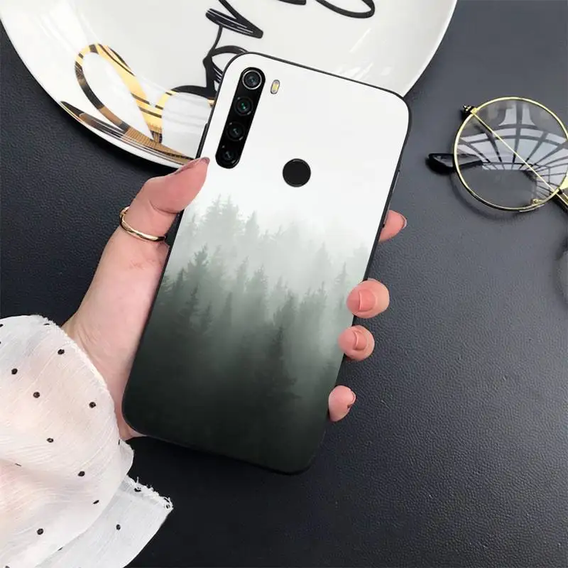 

Peak Forest Phone Case For Xiaomi Redmi 7 8 9t a3Pro 9se k20 mi8 max3 lite 9 note 9s 10 pro