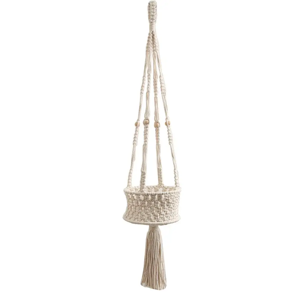 

Macrame Plant Hanger Macrame Wall Hangings Shelf Handmade Macrame Wall Hangings Shelves Boho Handmade Rope Plant Hanger For I