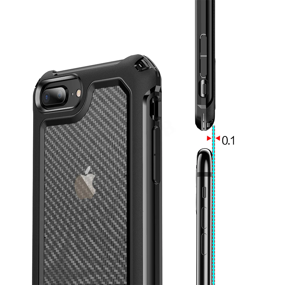 Мужской Жесткий чехол из углеродного волокна для iPhone 7 Plus 8 6S 6 X Xr Xs Boy классный