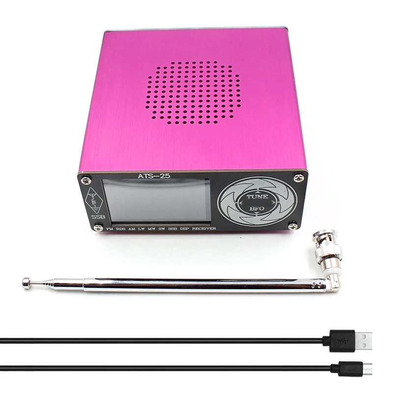 

Универсальный радиоприемник SI4732, сканер FM LW(MW SW) SSB, 2,4 дюйма, контактный экран, радиоприемник, быстрый канал для поиска любительской группы