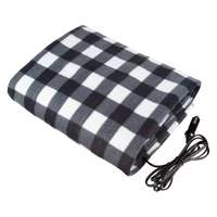 electric blankets dc12v electric car heating blanket fleece blanket for winter cold weather car travel and camping use