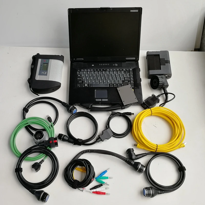 2в1 инструмент для автоматической диагностики ICOM A2 + B C MB Star C4 SD connect CF52 4G