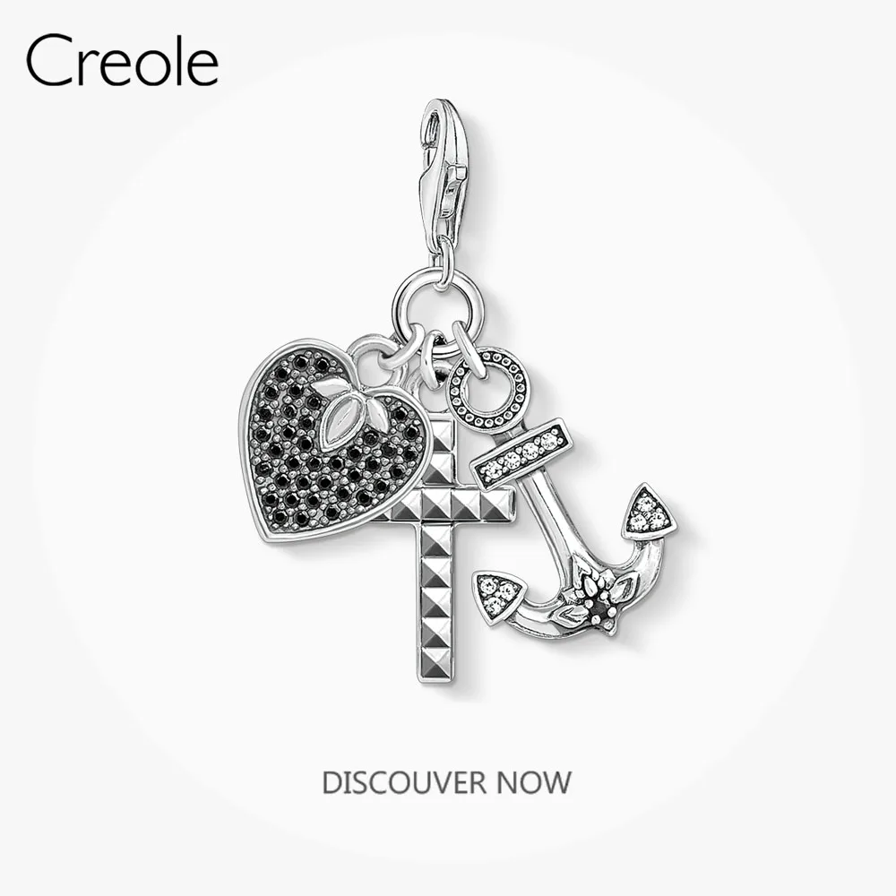 

Faith Hope Love Charms Pendant,2020 Spring Brand New Europe Fashion New Jewelry Vintage 925 Sterling Silver Gift for Women Men