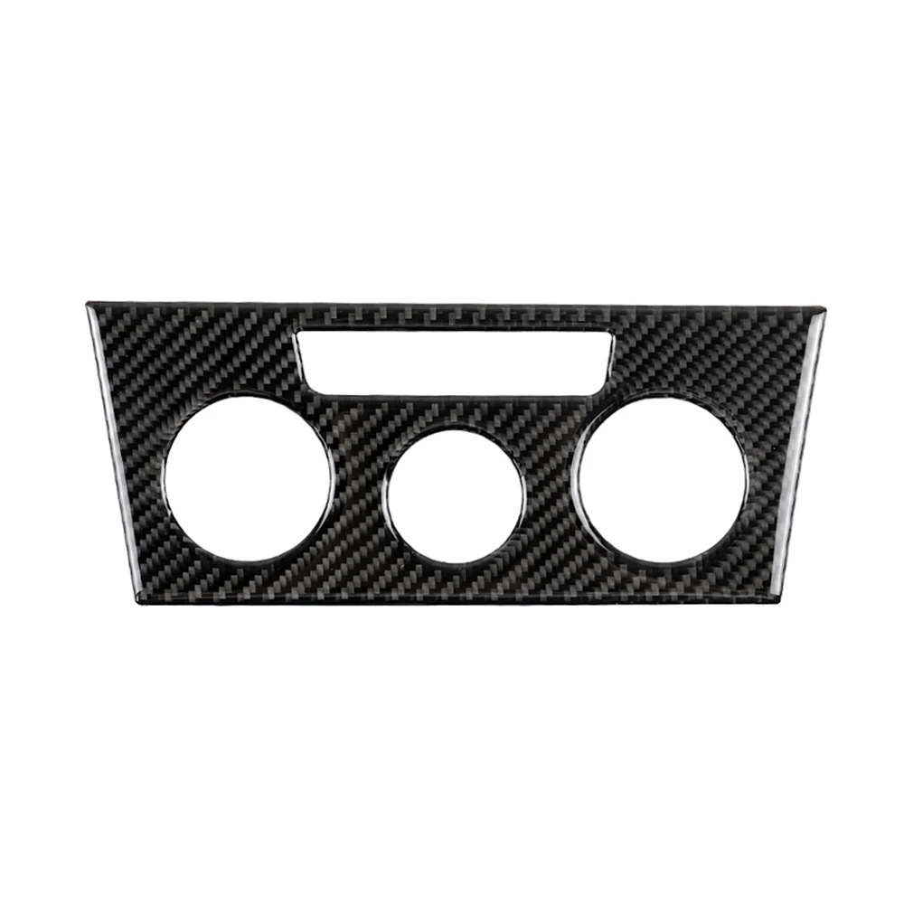 

Carbon Fiber Car Interior Central Control Board Trim Sticker Air Outlet CD Decorative Frame Decal for Volkswagen LAVIDA