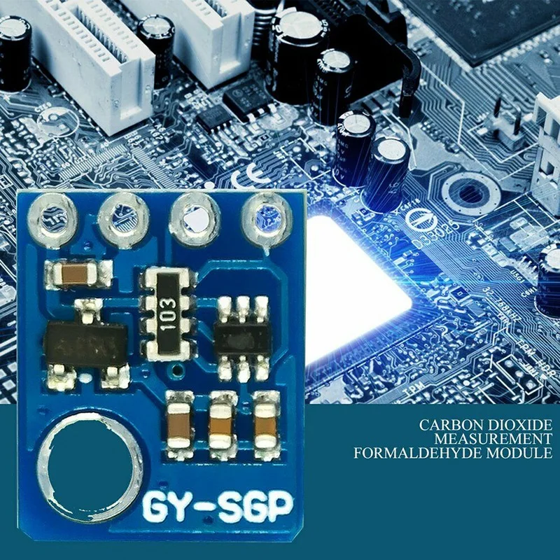 

Indoor Air SGP30 Measurement Gas Sensor Multi-Pixel Gas Sensor TVOC/ECO2 Air Quality Formaldehyde Carbon Dioxide Detector Tester