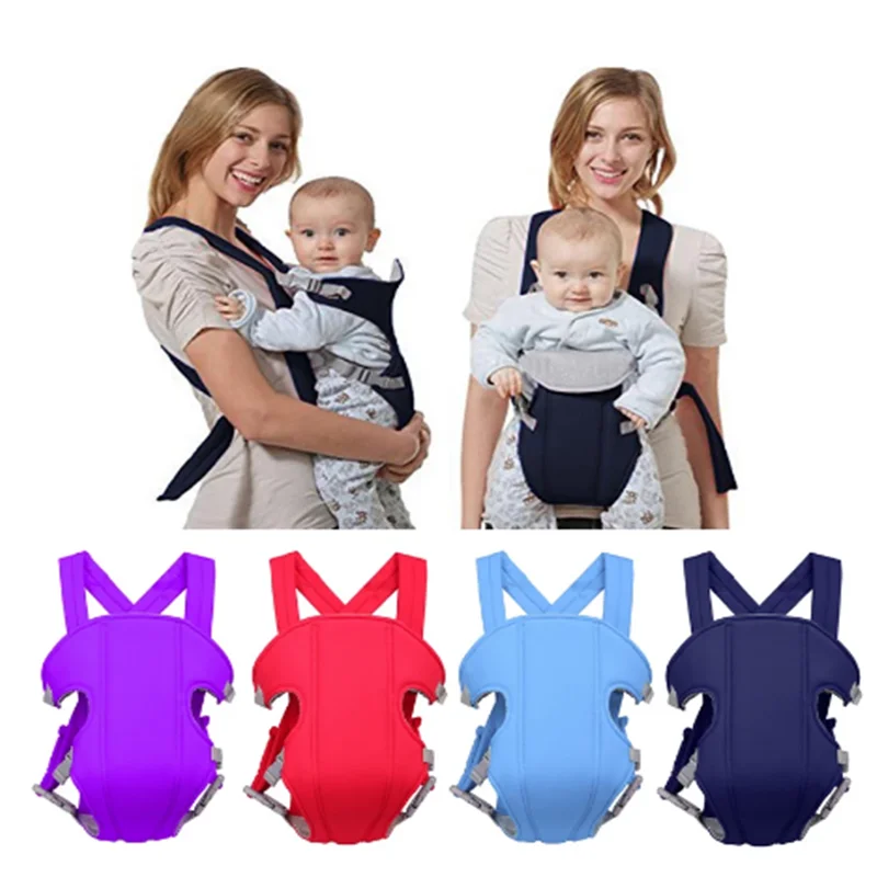 

Дышащая переноска для младенцев с передней стороной, удобный рюкзак-слинг, сумка-кенгуру для младенцев, регулируемая безопасная переноска для 2-30 месяцев