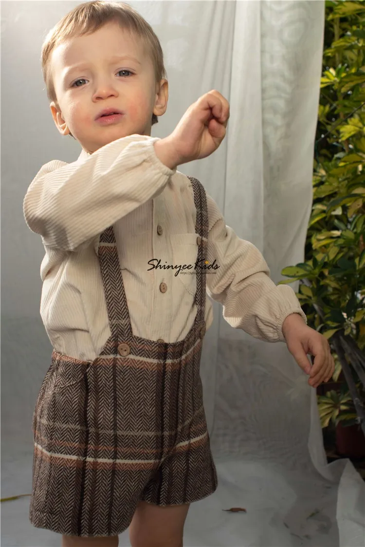 Вельветовые брюки для мальчиков и девочек с принтом