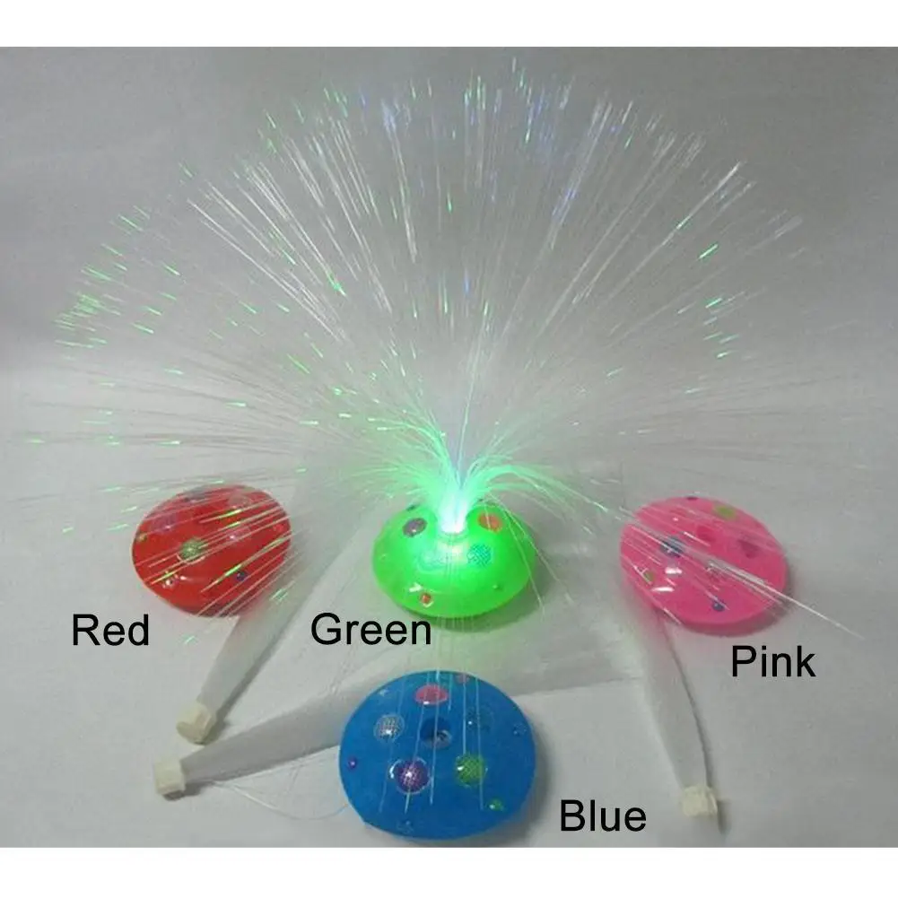 7 моделей градиент Цвет светодиодный Изменение Волоконно-оптический Ночной
