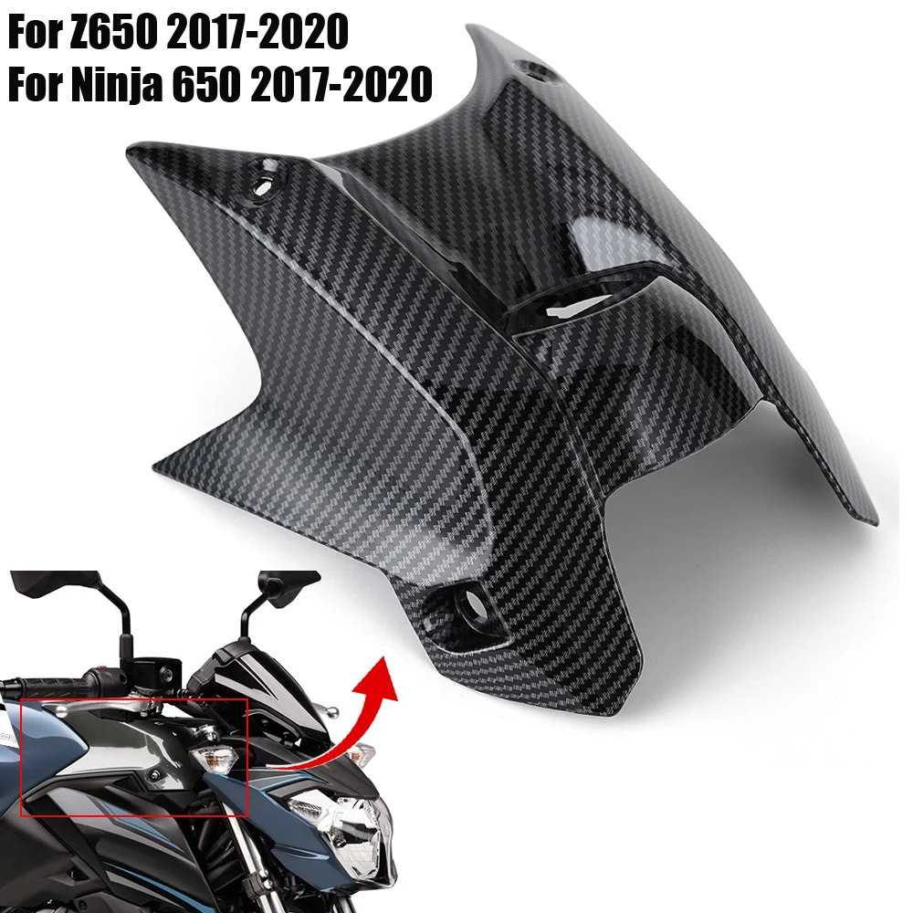 

Oil Fuel Gas Tank Cover For Kawasaki Z650 Ninja 650 2020 2019 2018 2017 Motorcycle Fairing Cowl Guard Protection