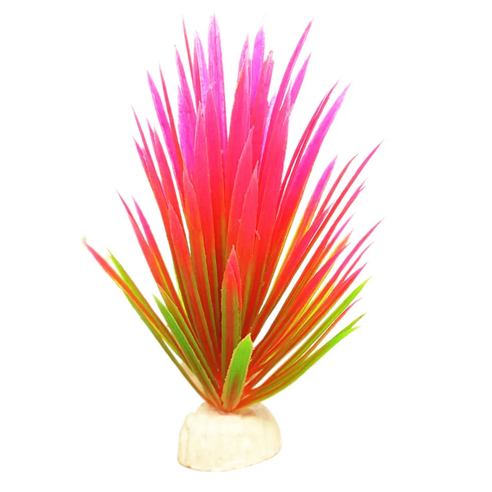 Красочные Водные растения аквариумные Ландшафтные симуляторы водные декорации