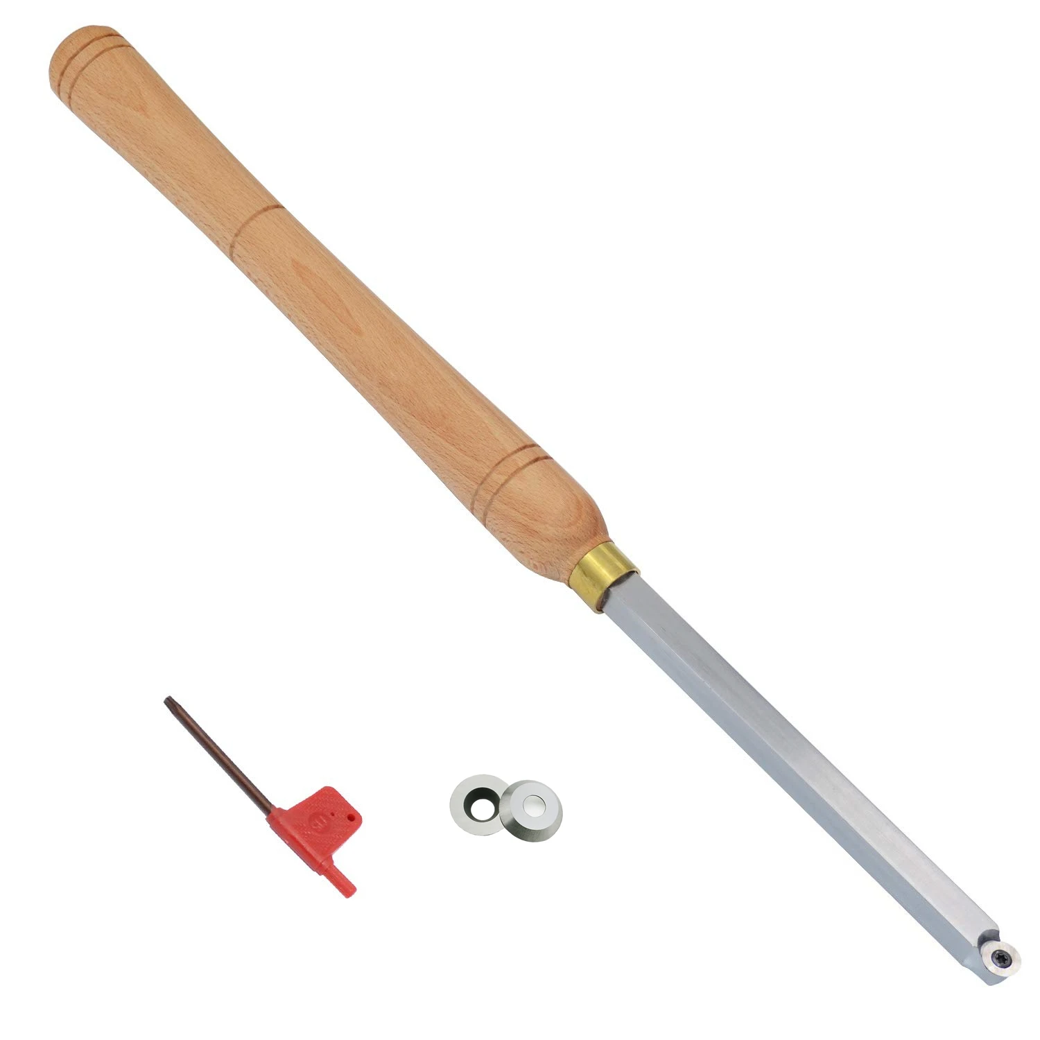 Токарный резец с твердосплавными наконечниками и цилиндрической пластиной Ci0 12