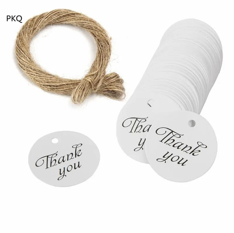 500 шт./лот белые картонные подарочные бирки бумажная бирка для вечерние открыток