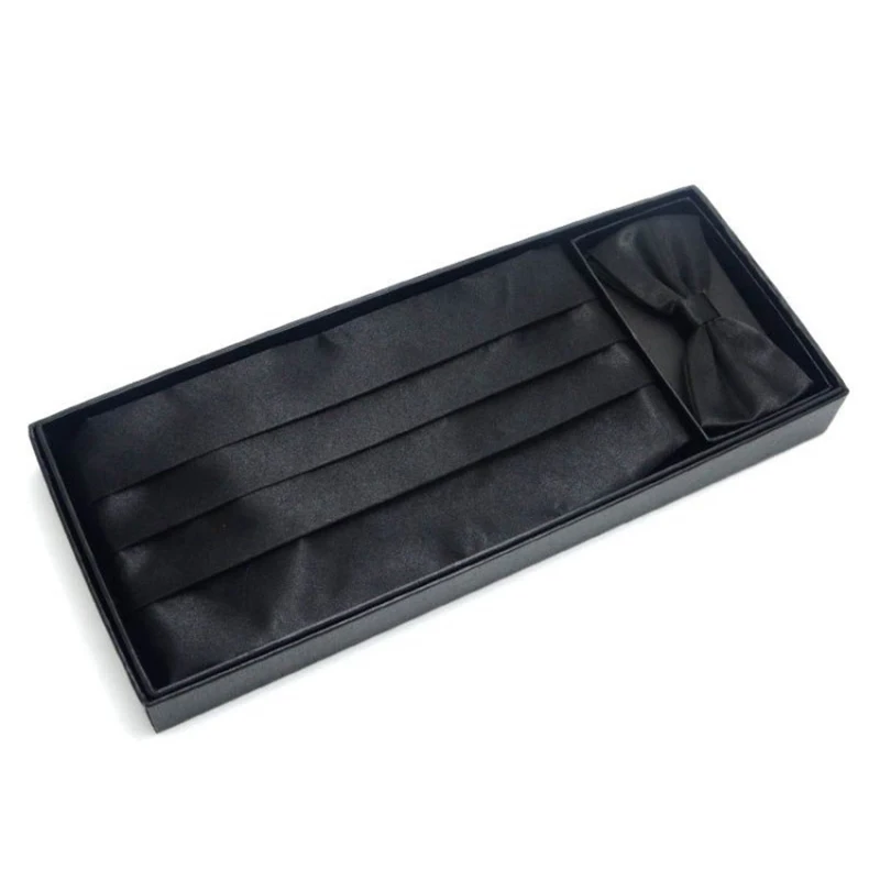 Свадебные мужские комплекты Cummerbund регулируемый плиссированный классический