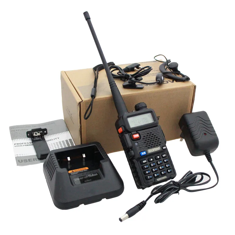 BaoFeng UV-5R рация/велосипедная сумка/динамик Mic/антенна/кабель для