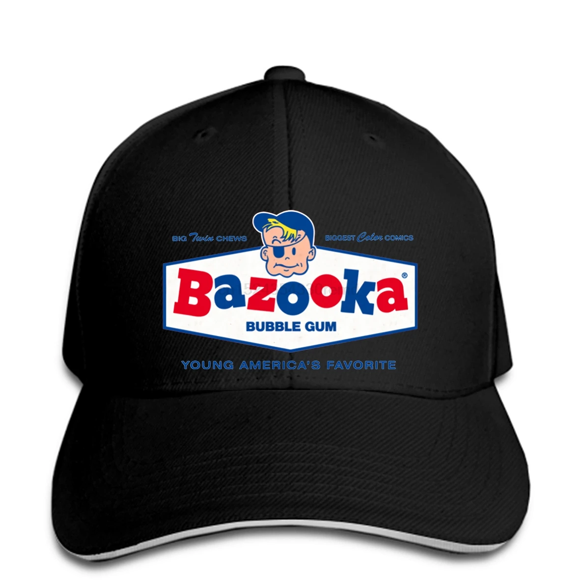 Бейсболка Bazooka Жевательная жевательная резинка Joe Ретро конфетная Кепка