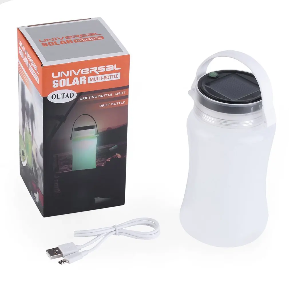 Универсальный Солнечный фонарь СИД силиконовый перезаряжаемый с солнечной