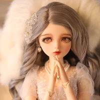 60cm bjd doll gifts for girl new arrivals doll with clothes change eyes doris doll surprise fashion style dolls bebe reborn