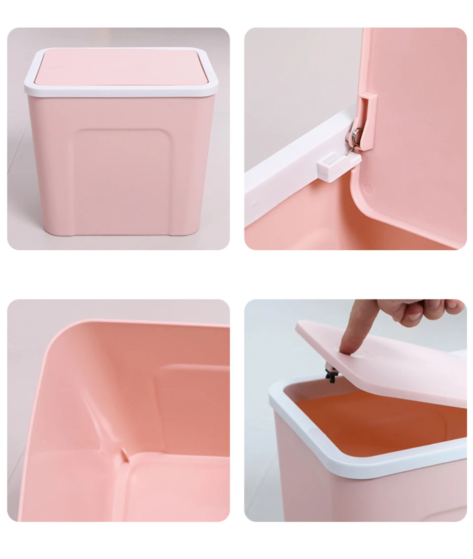 BNBS мусорные баки для ванной комнаты кухонные корзины утилизации кубические