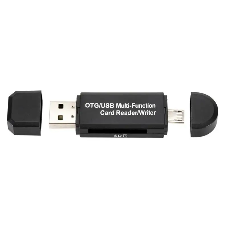 Кардридер памяти Многофункциональный OTG кардридер Micro SD/SD Card/USB для телефона TF