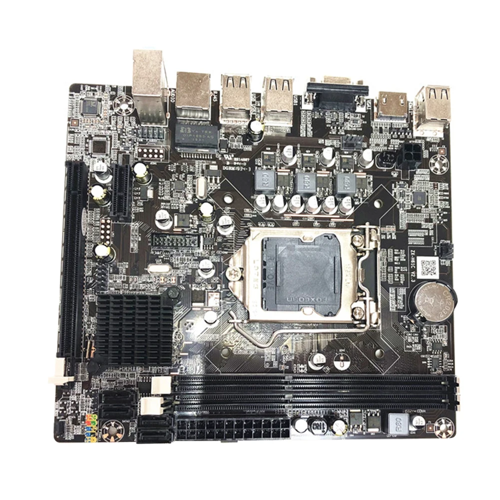 

Материнская плата H61 для настольного ПК LGA 1155 Pin 2 DDR3 сетевая карта VGA HDMI-совместимая материнская плата для компьютера с поддержкой i3 i5 CPU DNF