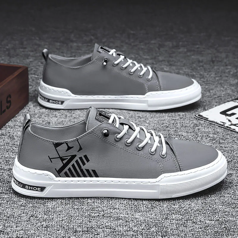 

2021 New Men Boots Fashion Casual Sneakers Men Shoes Leather Luxury Brand Designer High Top Men Sport Shoes Men Original