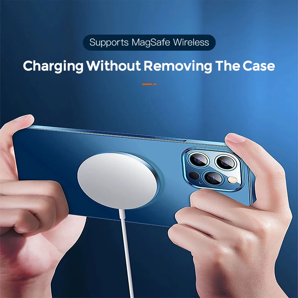 

YKZ Luxury Glass Case For iPhone 12 Pro Max Cases Ultra Thin Transparent Full Cover For iPhone 11 XS XR X 7 8 SE Mini Soft Edge