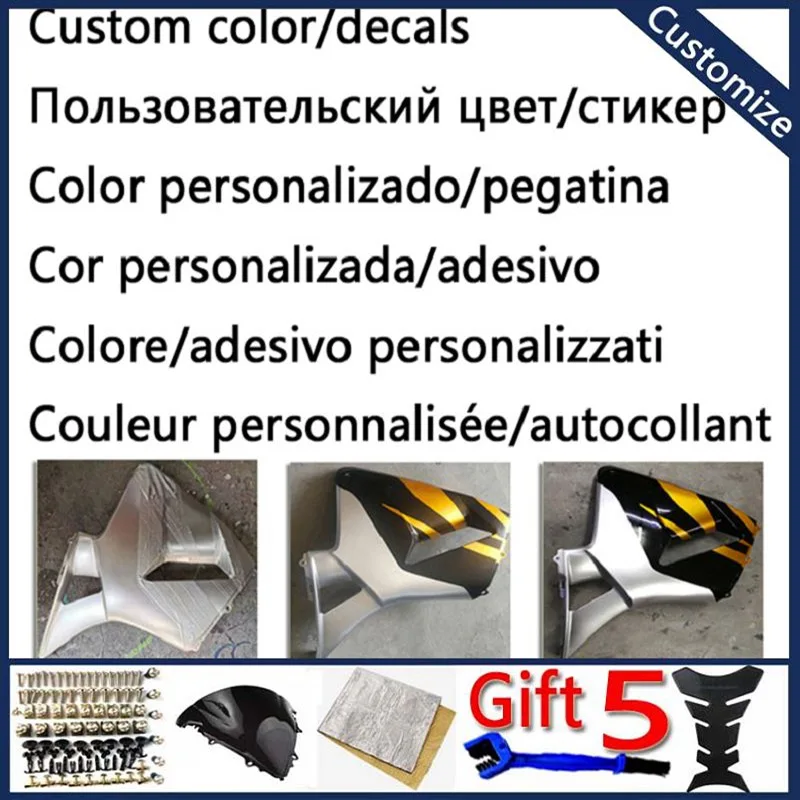 Обтекатель мотоцикла для CBR600F4i 2001 2002 2003 01 02 03 черный CBR600 F4i комплект пластиковых