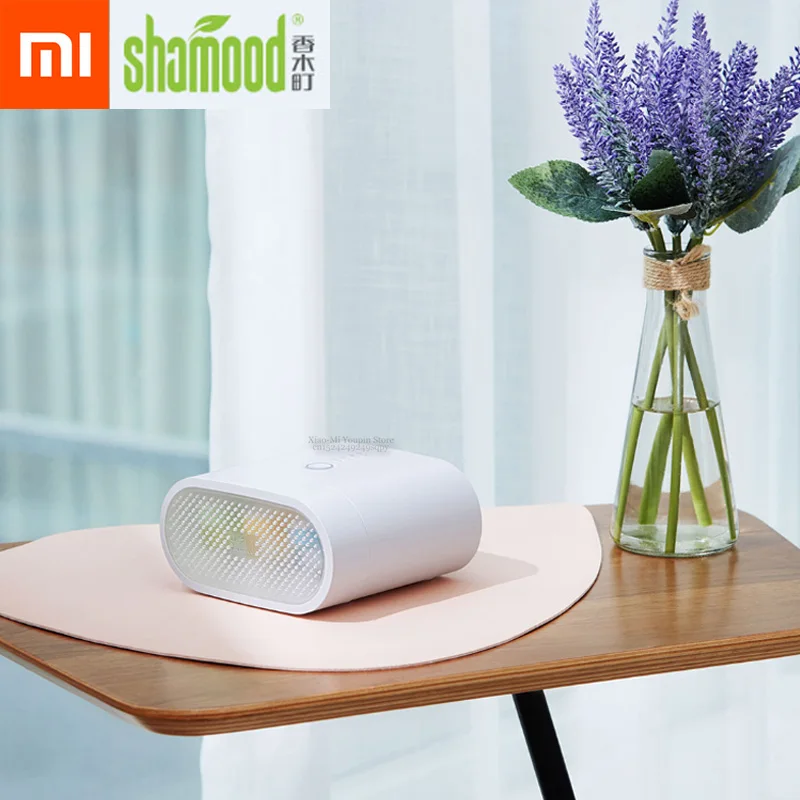Умный Ароматерапевтический аппарат Xiaomi Mijia shamwood, безводный экстракт растений, эфирное масло, 4 режима, прерывистый аромат
