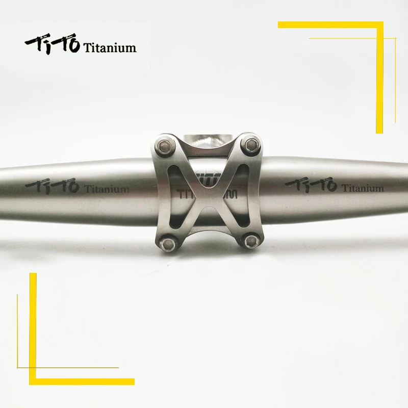 MTB Титан велосипедный руль подъемный плоский руль 31,8 или 25,4*600/620/640/660/680/700/720 мм дизайн изготовленным на заказ логосом