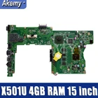 Материнская плата X501U с 4 Гб оперативной памяти для For Asus X501U Laotop 15 дюймов