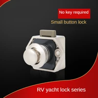 10pcs camper car push lock 20mm rv caravan boat motor home cabinet drawer latch button locks for furniture hardware