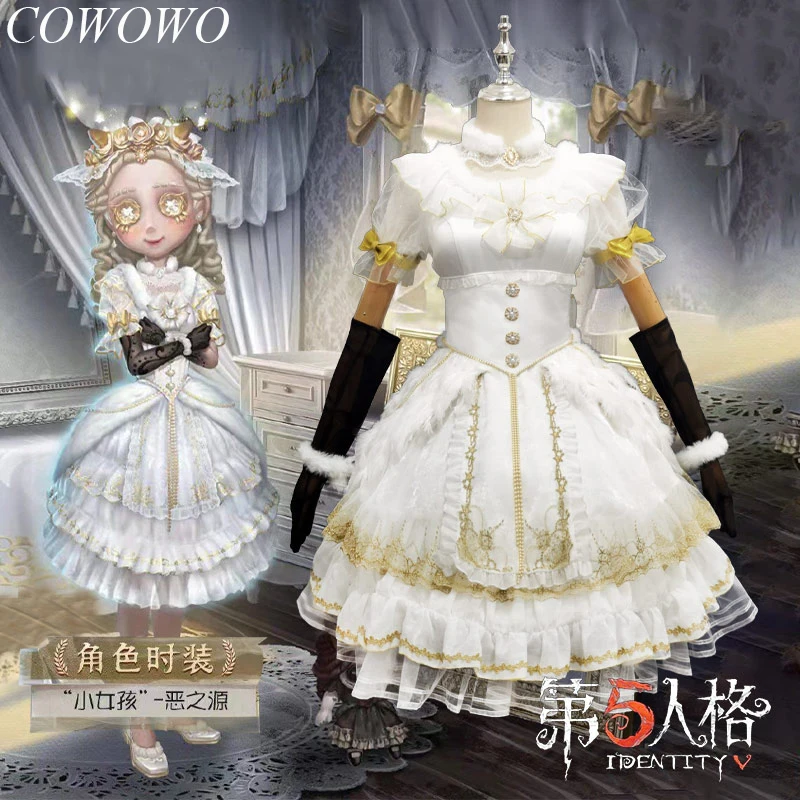

COWOWO Anime! Identity V Little Girl Prime Evils Game Suit Gorgeous Dress Lovely Uniform Cosplay Costume Party Women Outfit NEW