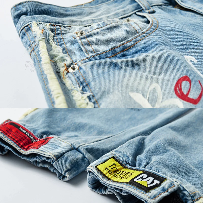 

New Brand Autumn Hot Sale Jacket Men's Jeans Sets Jacket + Jeans Blue Two Piece Sets Casual Tracksuit Mens Print Denim Trouser